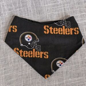 Pittsburgh Steelers Dog Bandana-size S